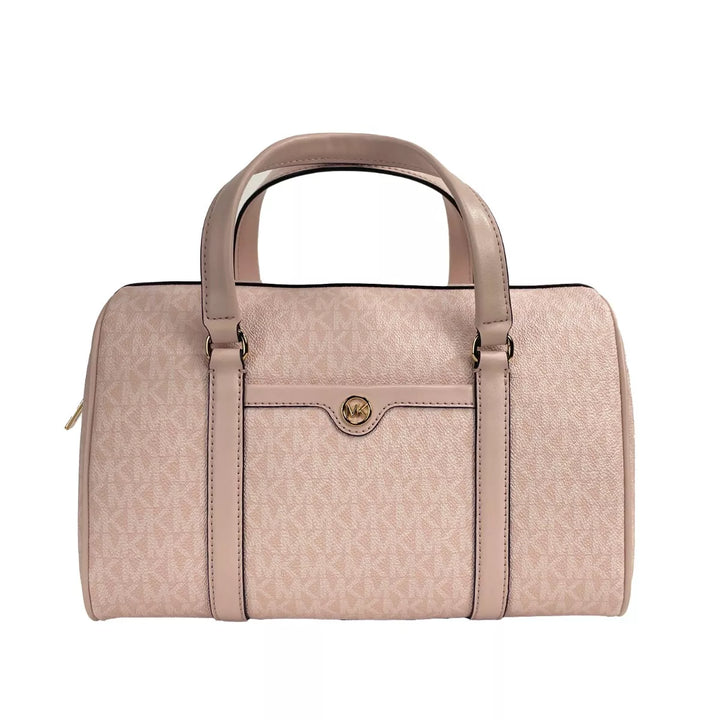 Cartera Michael Kors Duffle Monograma Small Rosa